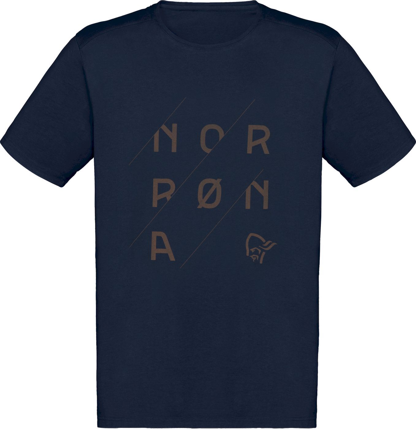 Norrona /29 Cotton Slant Logo - Camiseta - Hombre