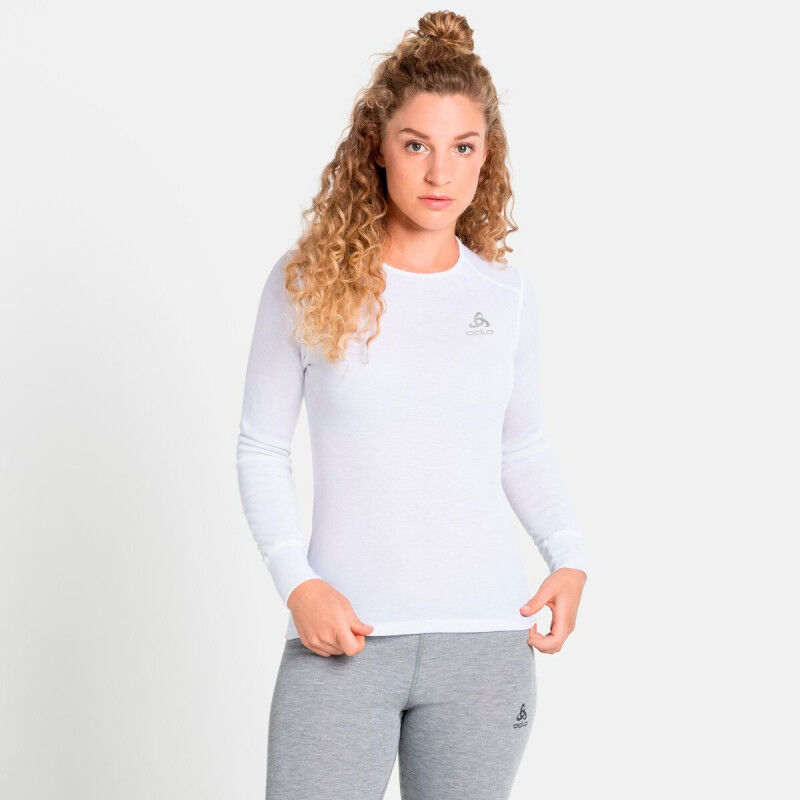 Odlo BL TOP crew neck l/s ACTIVE WARM ECO - Koszulka damska | Hardloop