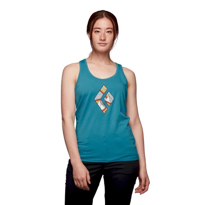 Rainbow Diamond Tank - Dámské Funkční tílko