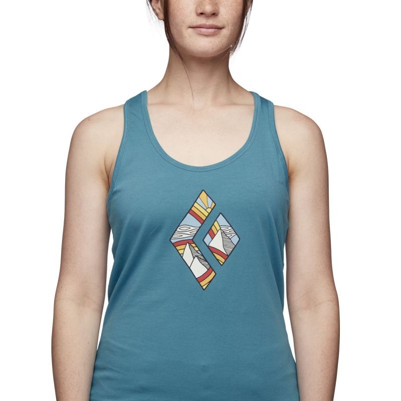 Black Diamond Rainbow Diamond Tank - Tank Top Damer