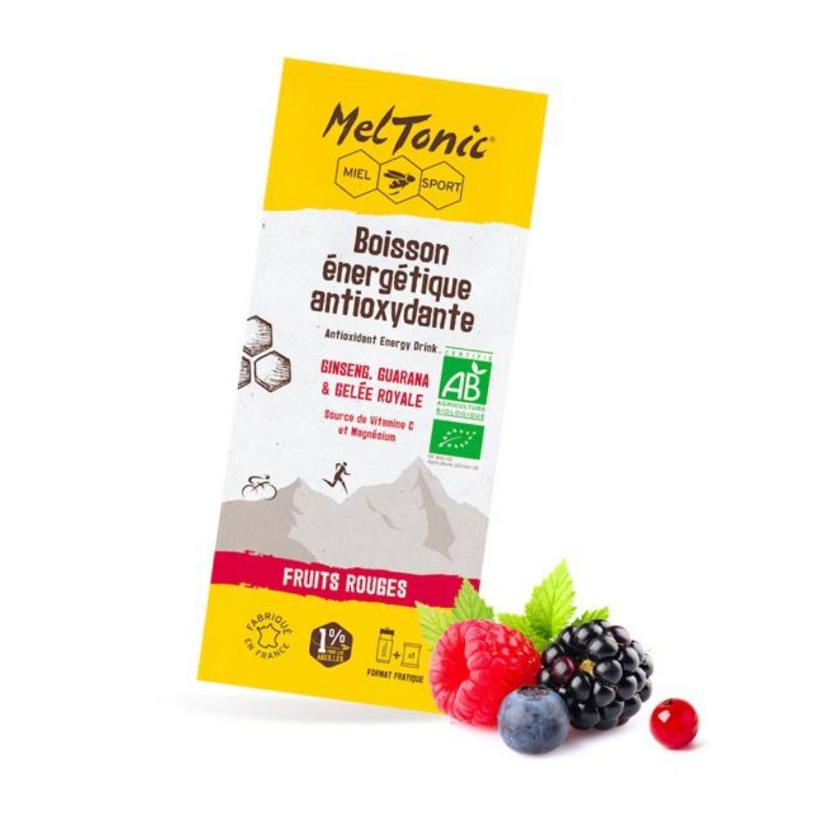 Meltonic Boisson Antioxydante Bio Fruits Rouges - Energy drink