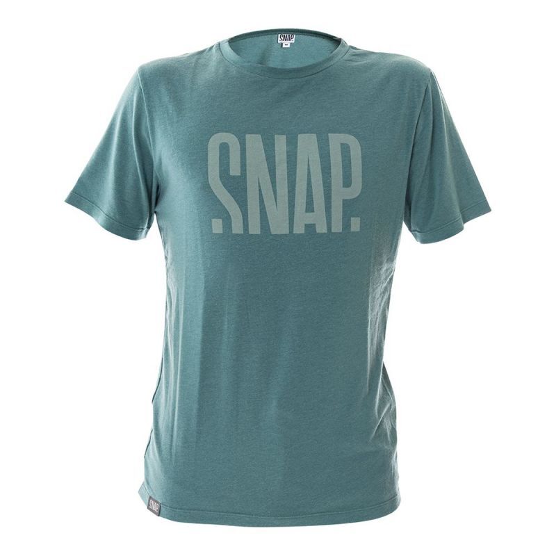 Snap Technical Merino SS - T-shirt - Heren