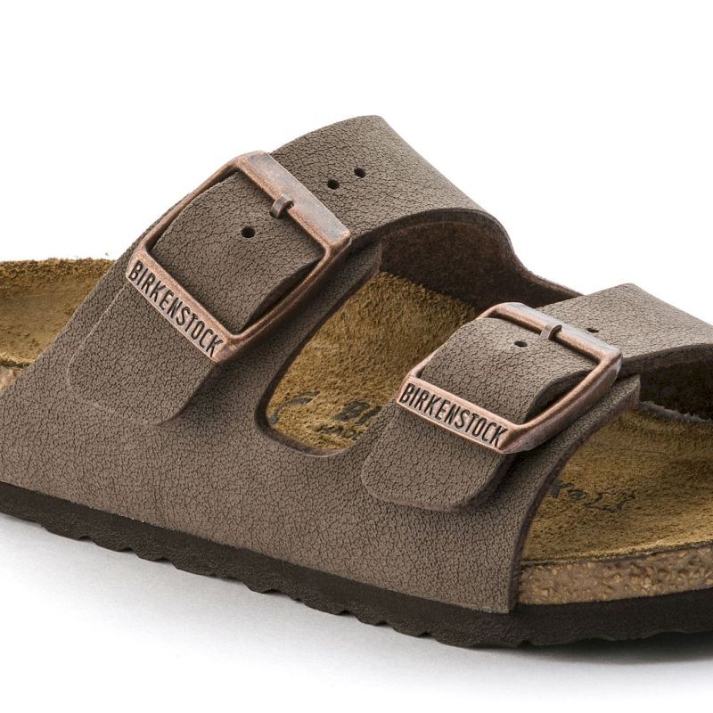 Birkenstock Arizona Kids Birko-Flor Nubuck - Sandales randonnée enfant | Hardloop