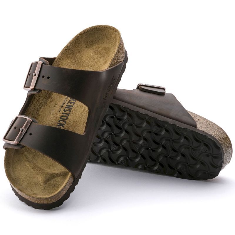 Birkenstock Arizona Oiled Leather - Sandales | Hardloop