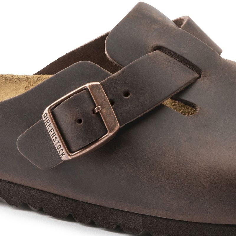 Birkenstock Boston Oiled Leather - Sandali