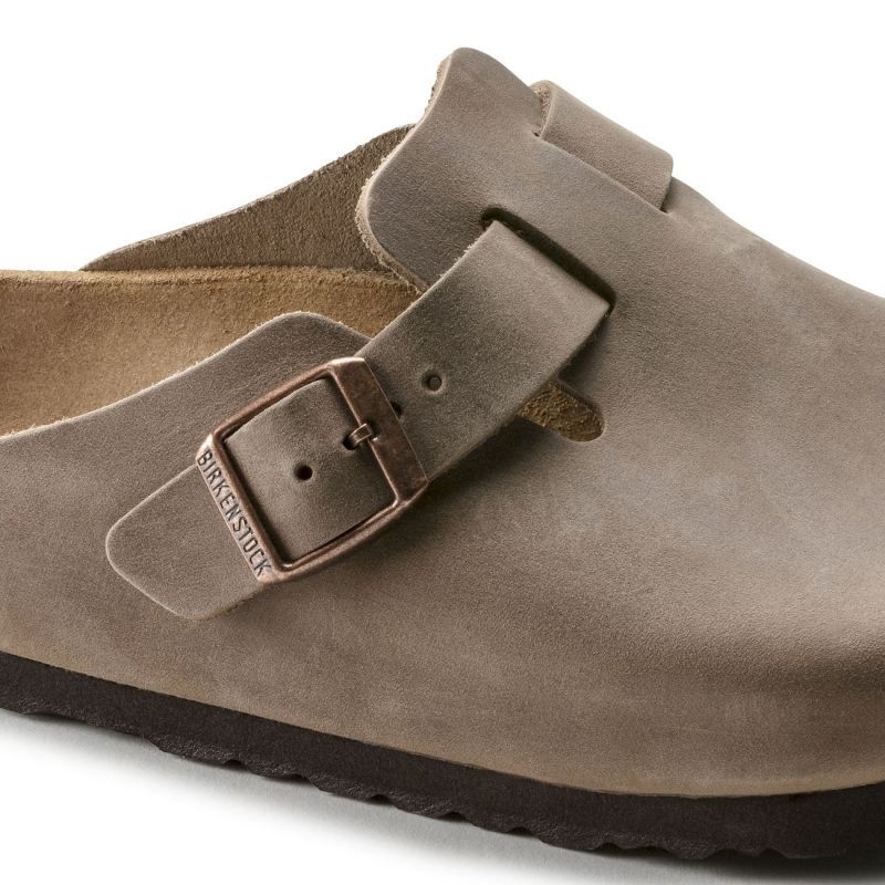 Birkenstock Boston Oiled Leather - Sandales | Hardloop