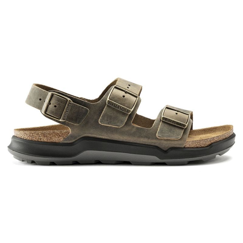Birkenstock Milano Crosstown Oiled Leather - Sandales homme | Hardloop