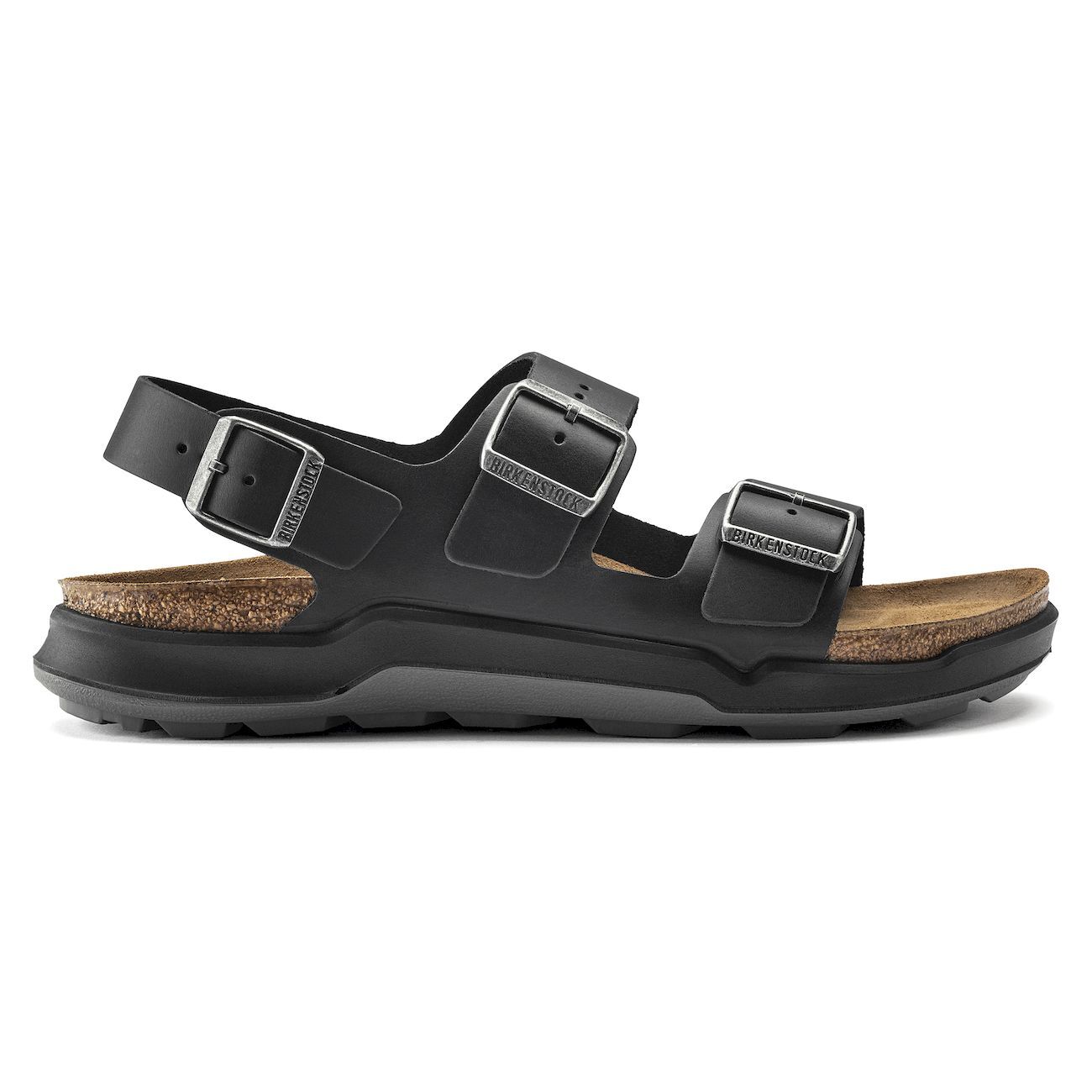 Birkenstock Milano Crosstown Oiled Leather Sandalen Herren Hardloop