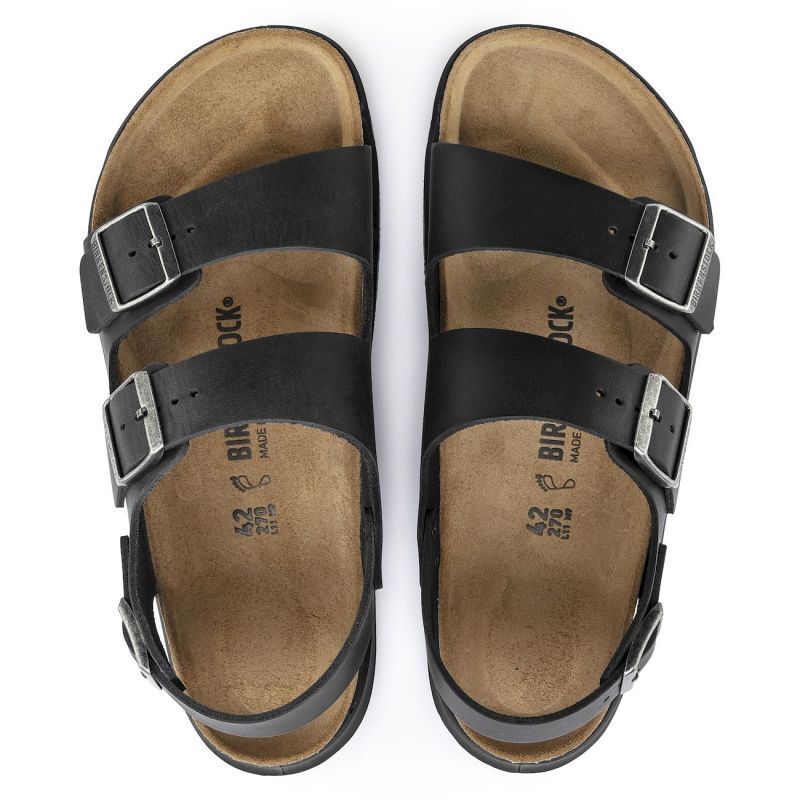 Birkenstock Milano Crosstown Oiled Leather - Sandały meskie | Hardloop