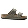 Birkenstock Arizona Oiled Leather Plantare morbido - Sandali