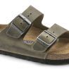 Birkenstock Arizona Oiled Leather Plantare morbido - Sandali