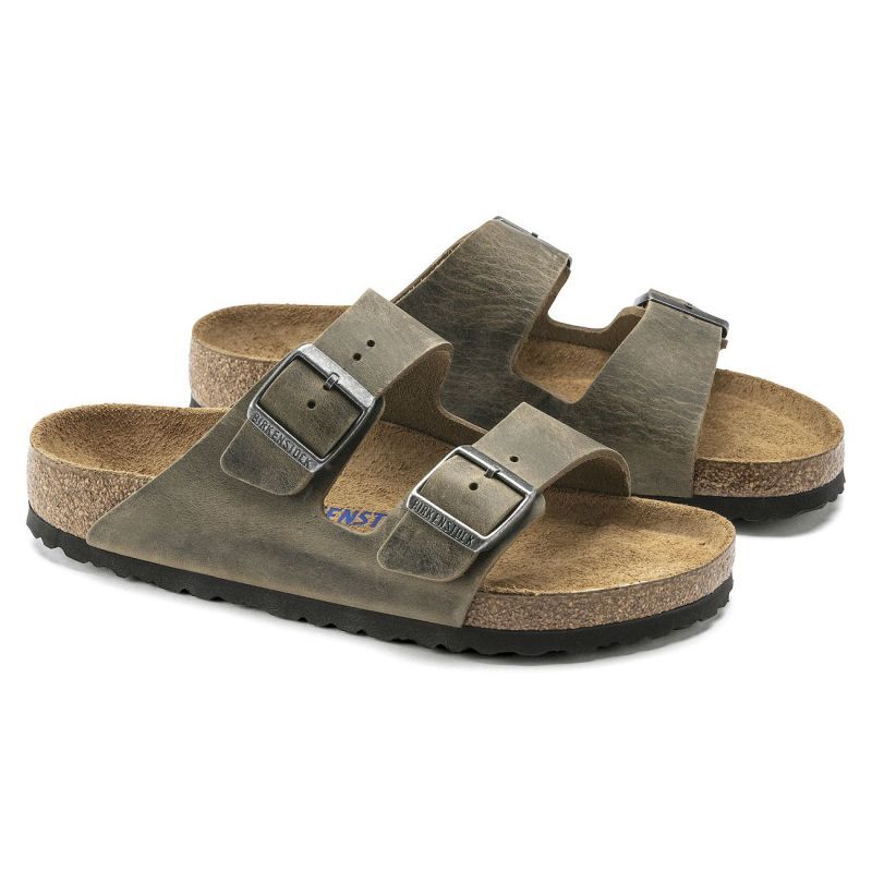 Birkenstock Arizona Oiled Leather Weichbettung - Sandalen