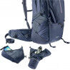 deuter Aircontact X 60+15 - Mochila de trekking homem | Hardloop