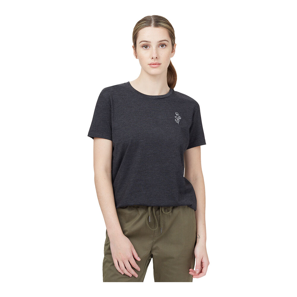 Tentree Wildflower Embroidery - T-Shirt - Damen