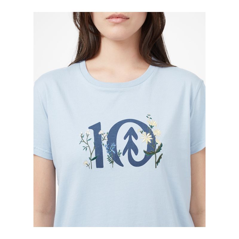 Tentree Floral Logo - T-shirt - Damer