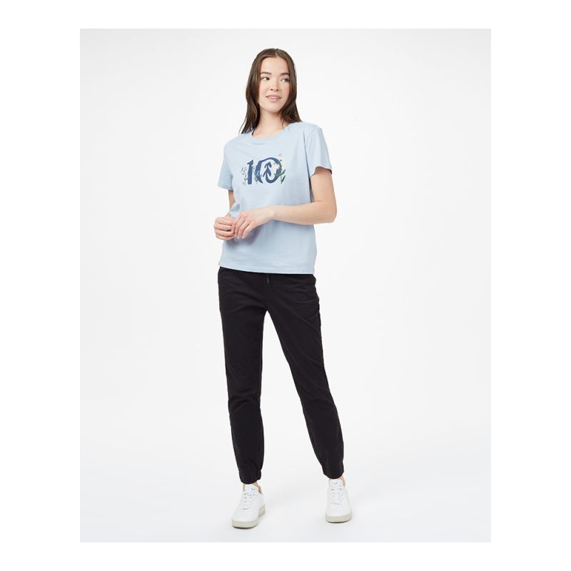 Tentree Floral Logo - T-shirt - Women's
