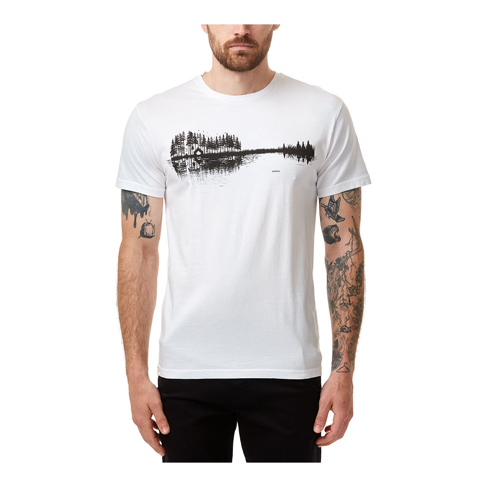Tentree Summer Guitar - T-shirt - Herr