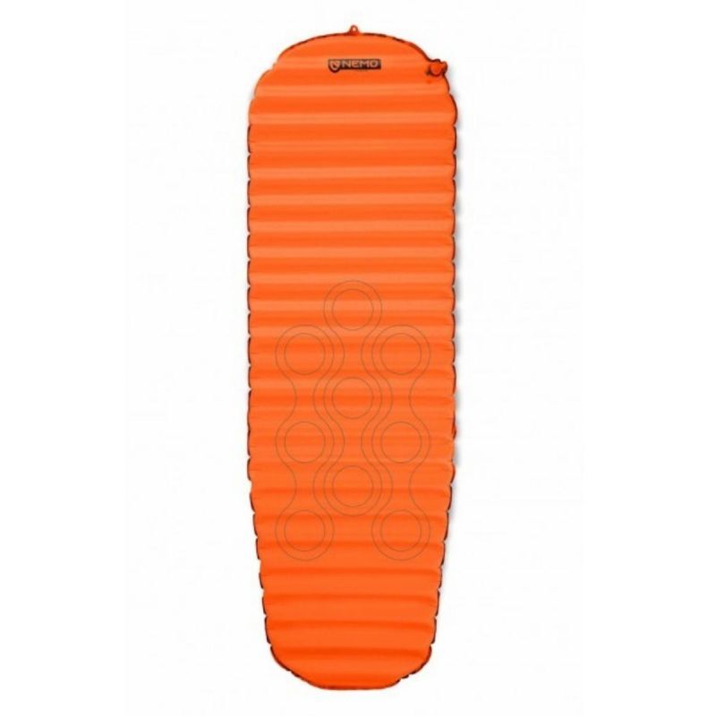Matelas Auto-gonflant Lestra Momie Confort - Construction 3 Zones Pour Un Sommeil Isolé Et Confortable En Camping