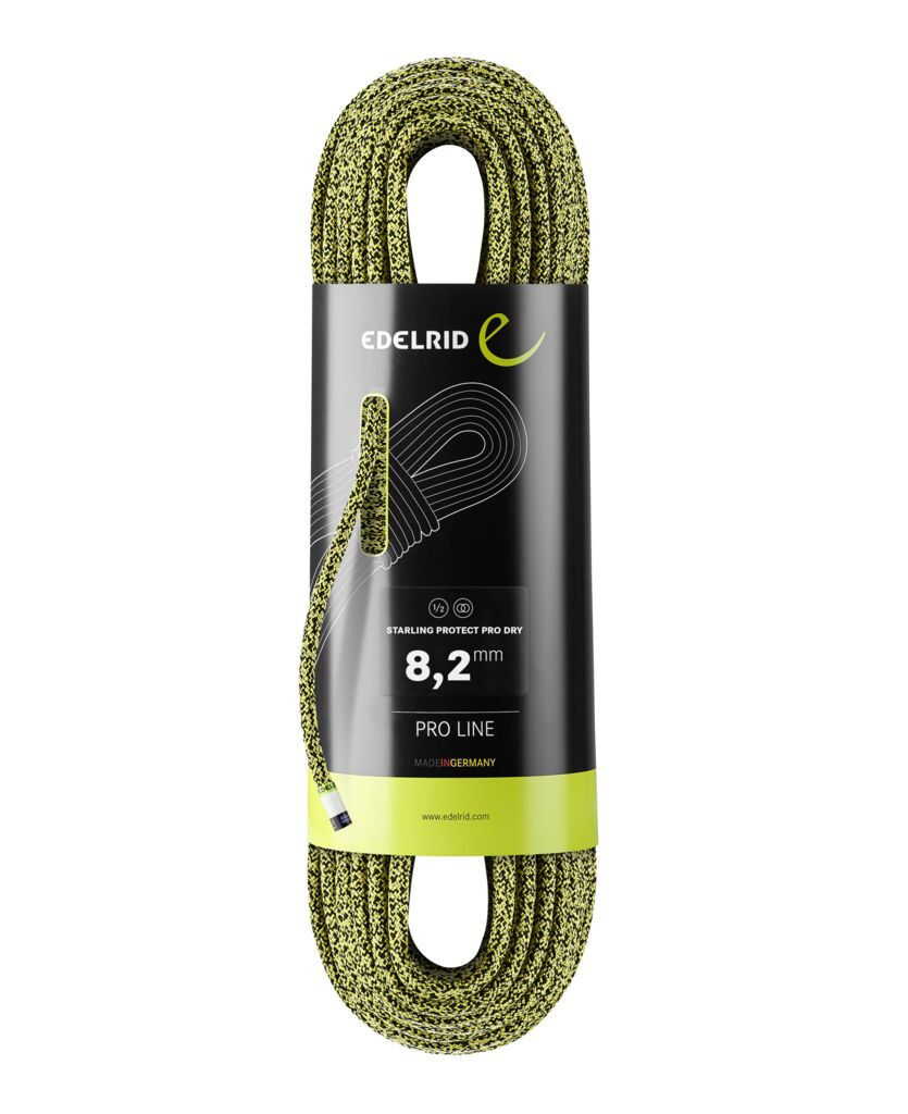 Edelrid Starling Protect Pro Dry 8,2 mm - Poloviční lano | Hardloop