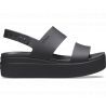 Crocs Crocs Brooklyn Low Wedge - Sandales femme | Hardloop