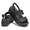 Crocs Crocs Brooklyn Low Wedge - Dámské Sandály | Hardloop
