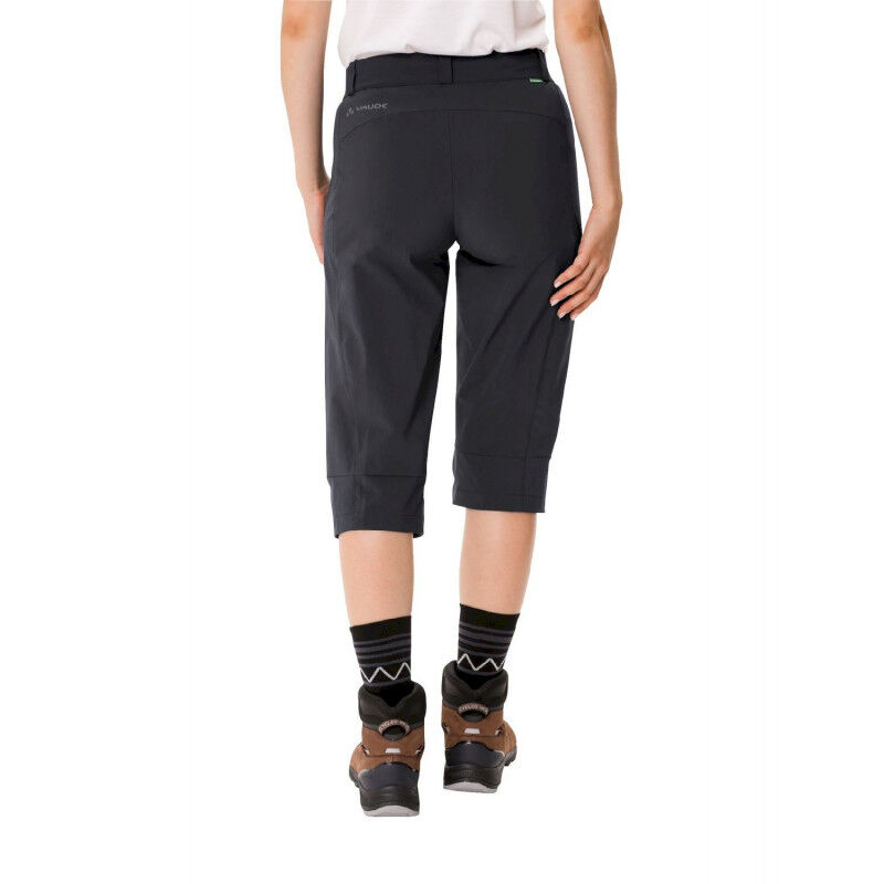 Vaude Farley Stretch Capri III - Pantalon randonnée femme | Hardloop