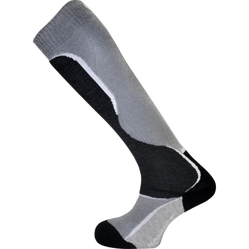 Chaussettes Ski MONNET GelProtech - Laine Mérinos 50% Pour Protection Tibia Et Confort Thermique - Mixte