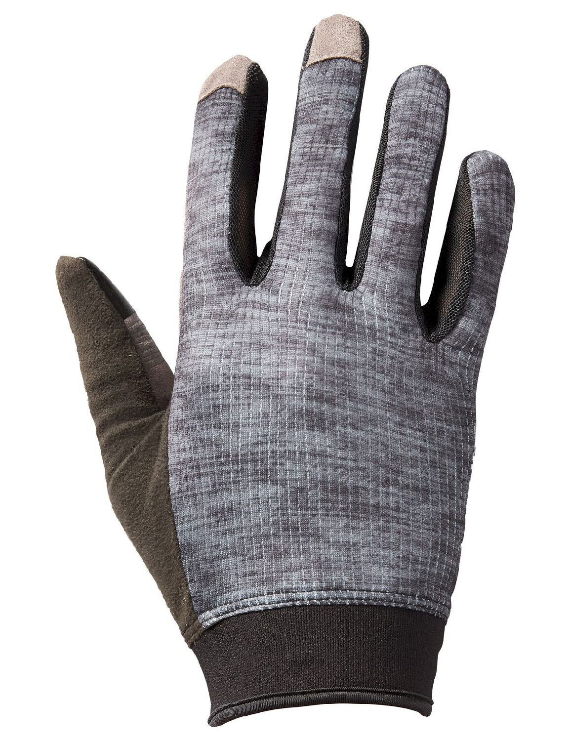 VAUDE Lagalp Softshell Handschuhe II – Winddicht, Atmungsaktiv, Mit Lederhandfläche