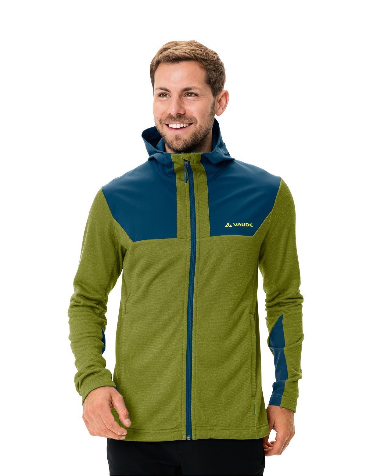 Vaude Monviso Woodfiber Fleece Jacket - Bluza polarowa meska | Hardloop