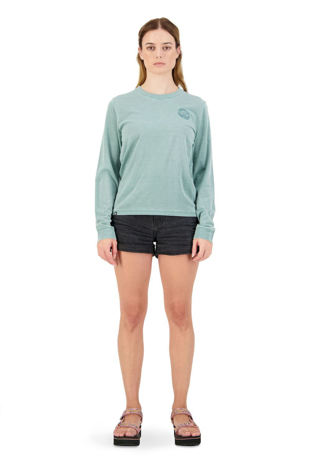 Mons Royale Icon Relaxed LS Garment Dyed - Koszulka MTB damska | Hardloop