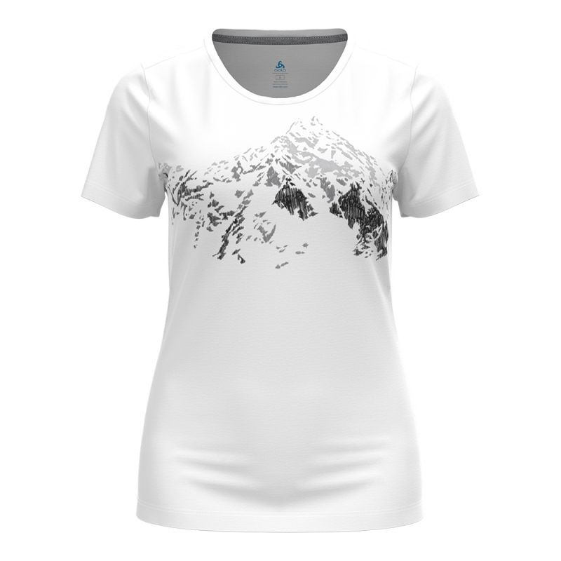 Odlo F-Dry Print - T-shirt damski | Hardloop