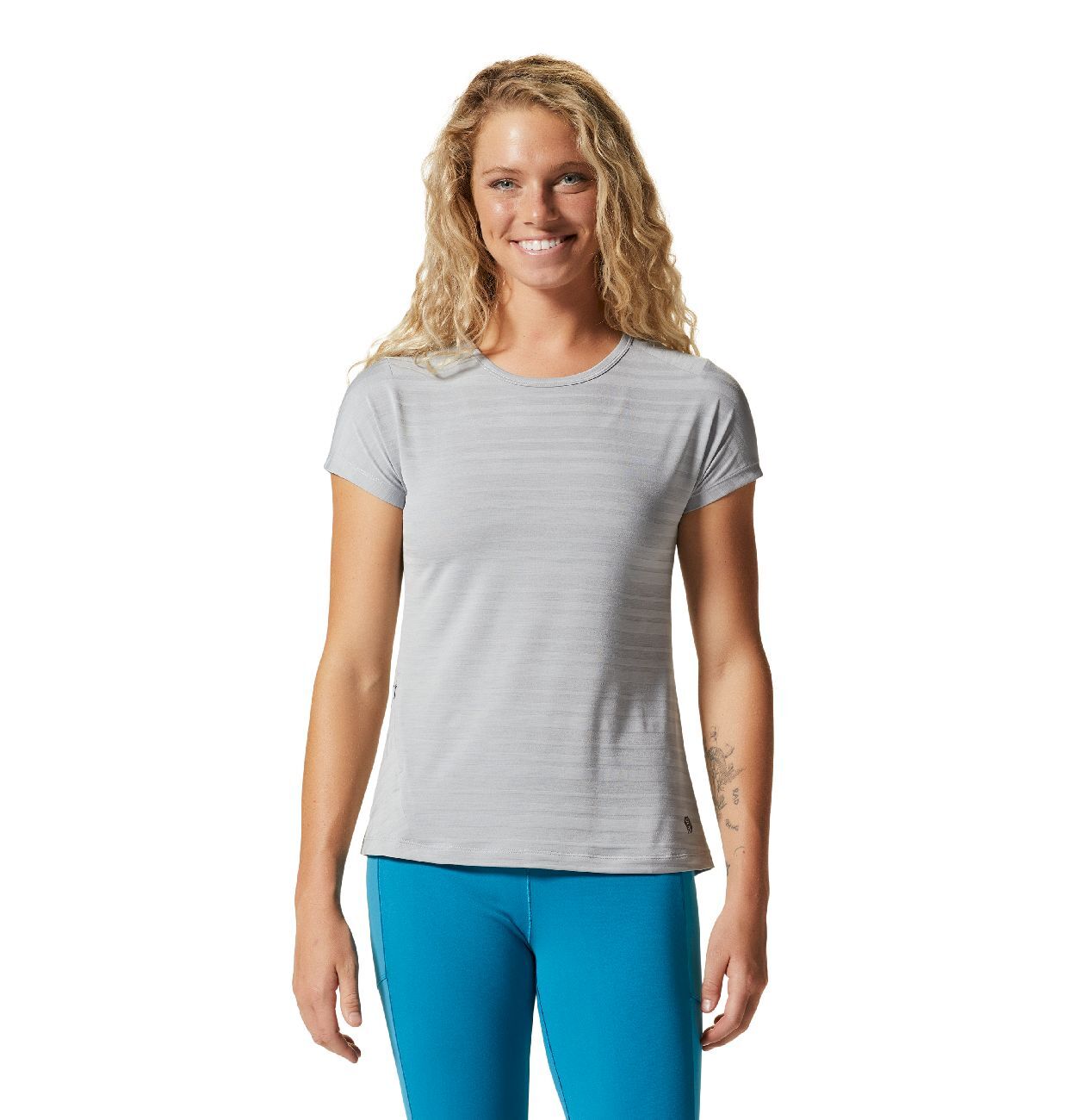 Mountain Hardwear Mighty Stripe Short Sleeve - Camiseta - Donna