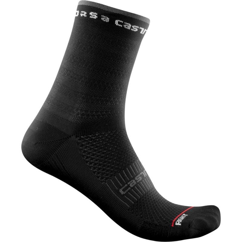 Castelli Rosso Corsa 11 - Meias de ciclismo mulher | Hardloop