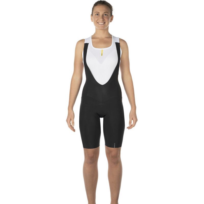Mavic Essential - Spodenki kolarskie z szelkami rowerowe damskie | Hardloop