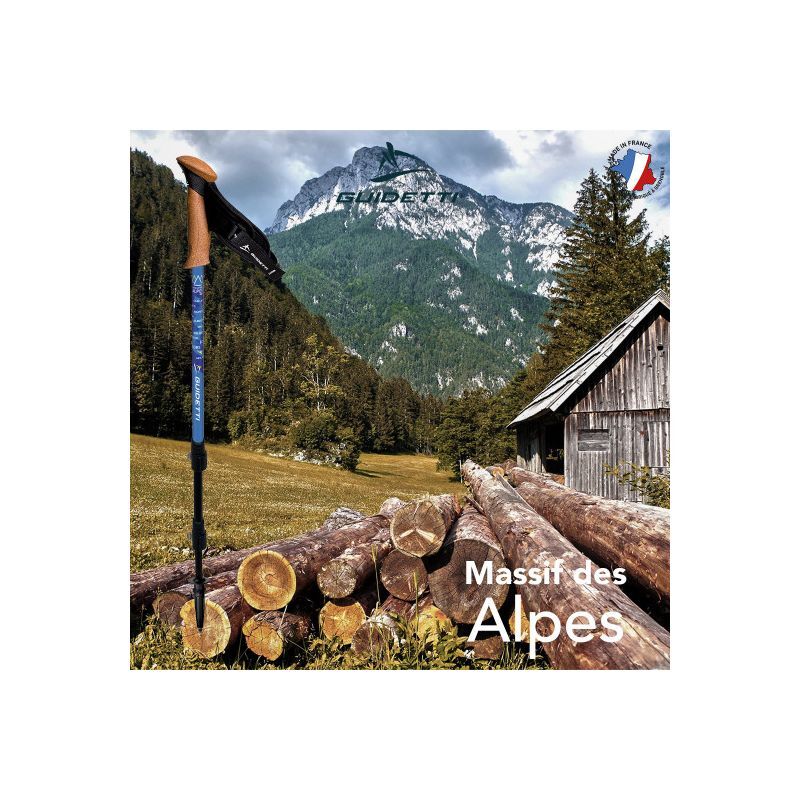 Guidetti Massif des Alpes - Bastões de caminhada | Hardloop