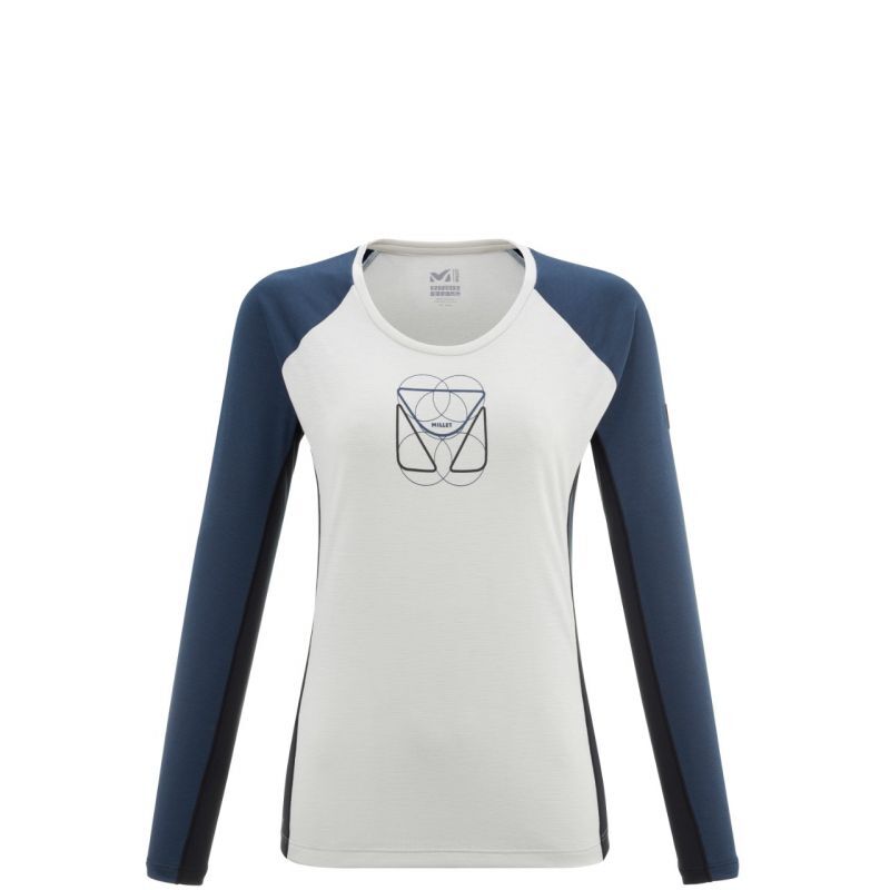 Millet Trilogy Round Logo TS LS - T-shirt damski | Hardloop