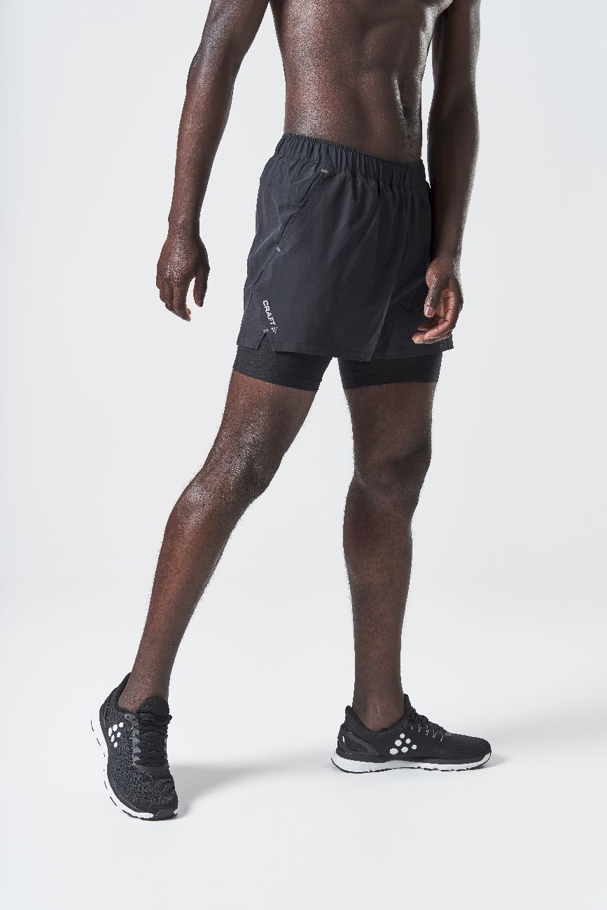 Craft ADV Essence 2-In-1 Stretch Short - Running shorts - Men's