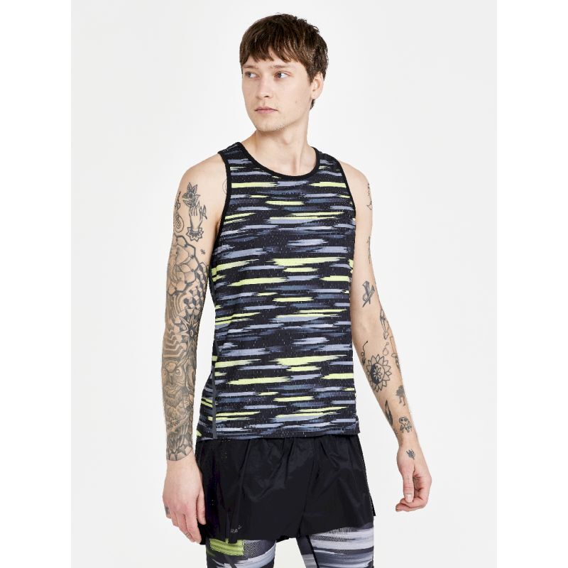 Craft CTM Distance Warp Mesh Singlet - Canottiera - Uomo