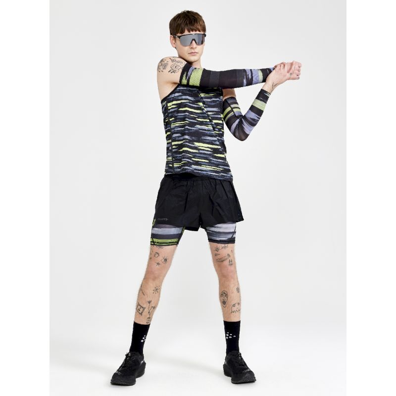 Craft CTM Distance Warp Mesh Singlet - Camiseta sin mangas - Hombre