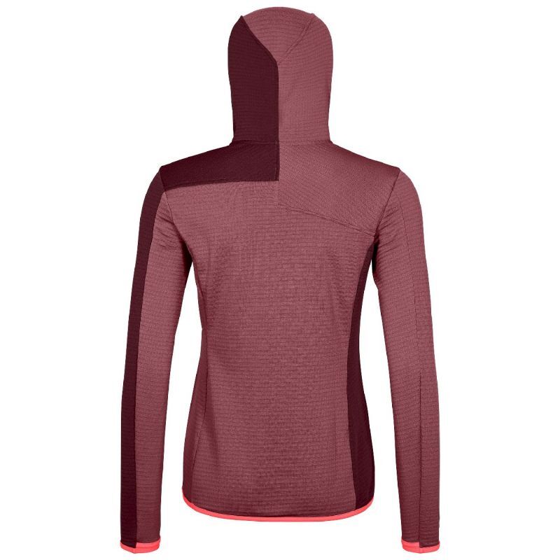 Ortovox Fleece Light Grid Zn Hoody - Fleecevest - Dames | Hardloop