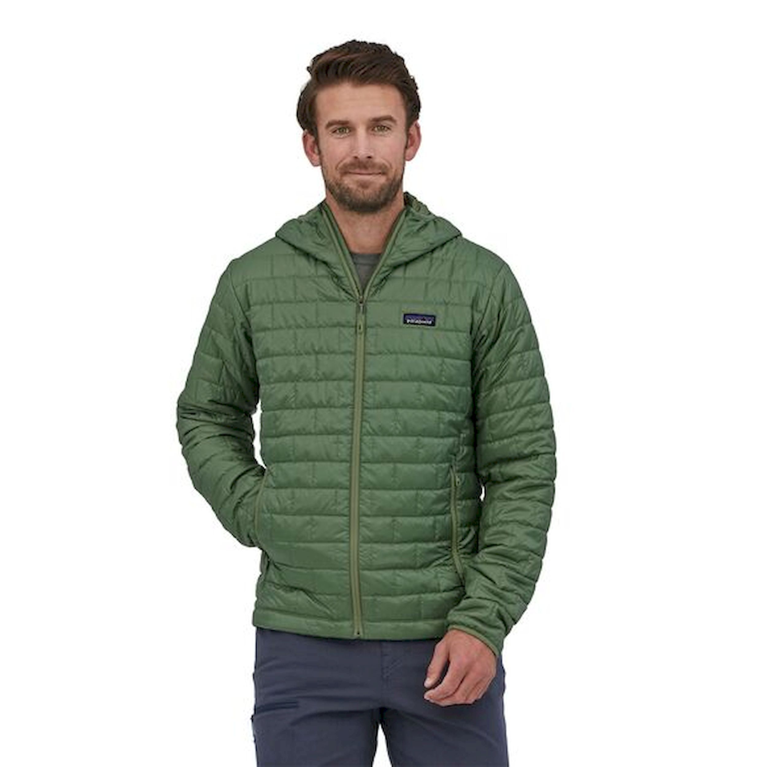 Patagonia Nano Puff Hoody - Tekokuitutakki - Miehet