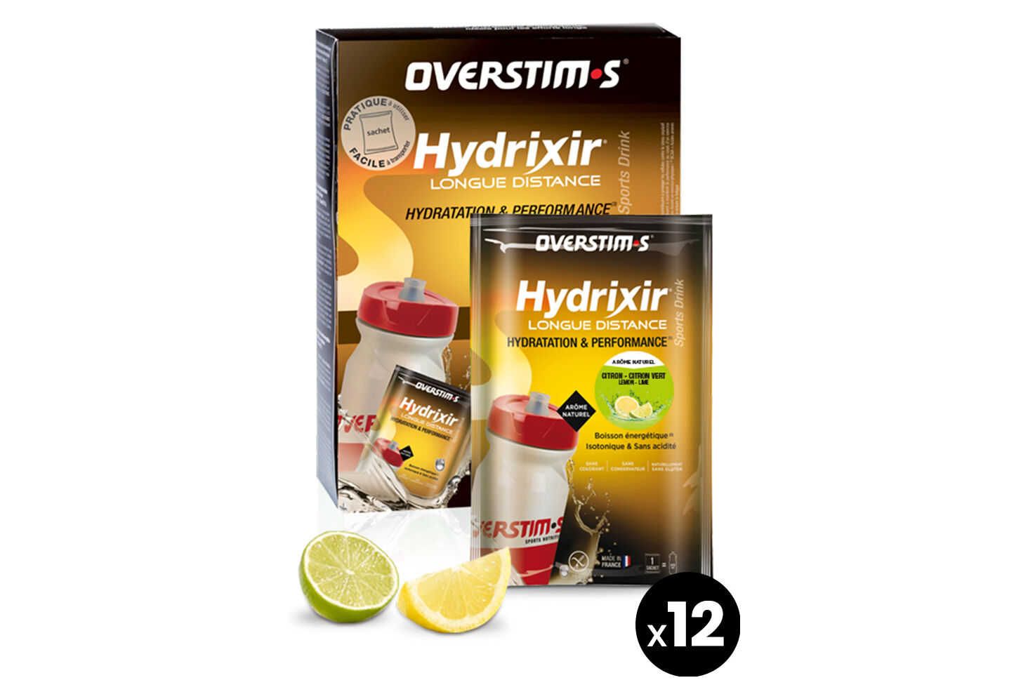 Overstim.s Hydrixir Longue Distance - Energetický nápoj | Hardloop