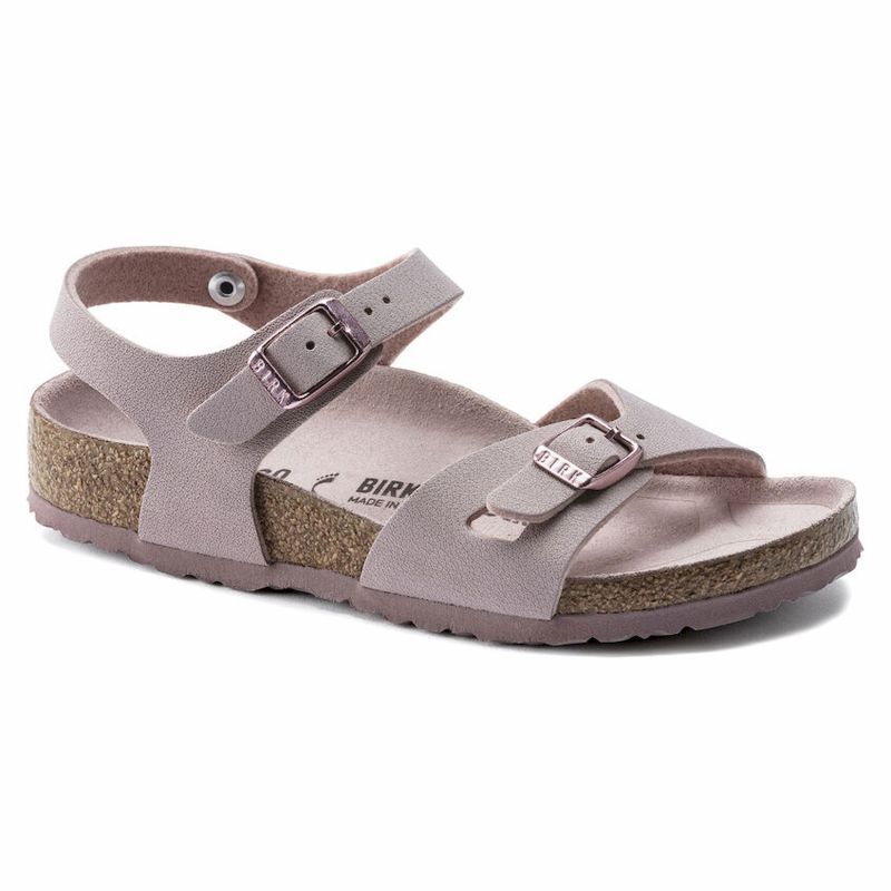 Birkenstock Rio Kids Birko-Flor Nubuck - Sandaalit