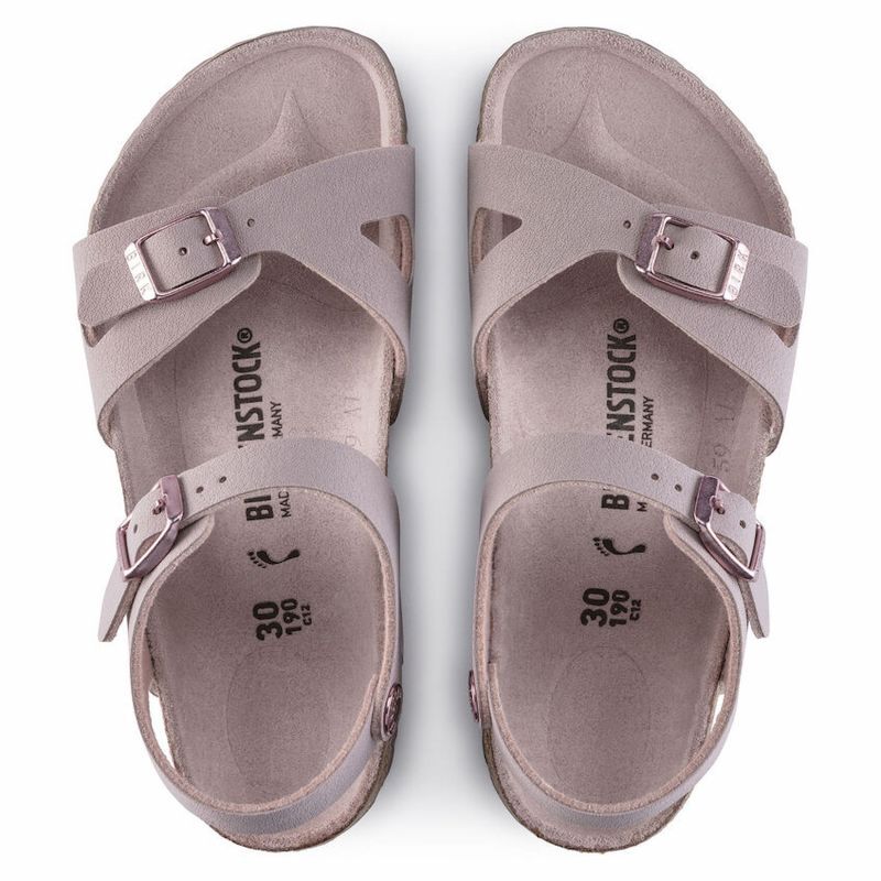 Birkenstock Rio Kids Birko-Flor Nubuck - Sandalen - Kinderen