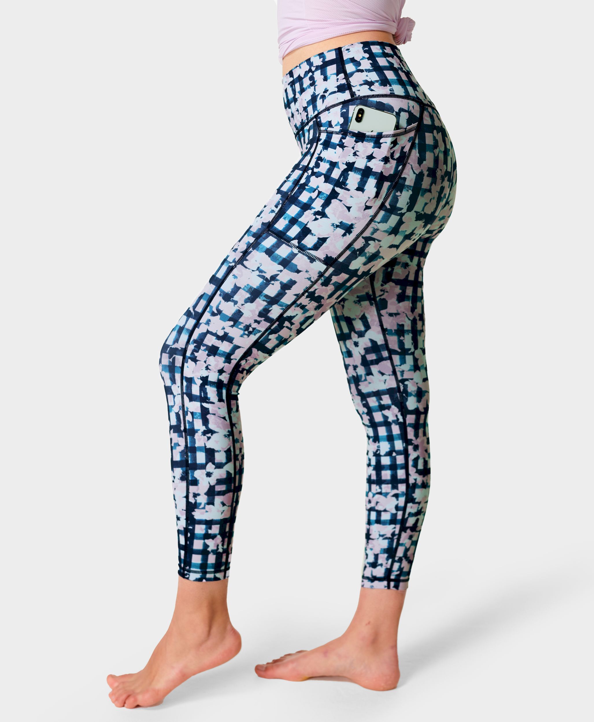 Sweaty Betty Super Sculpt 7/8 Workout Leggings - Legginsy do biegania damskie | Hardloop