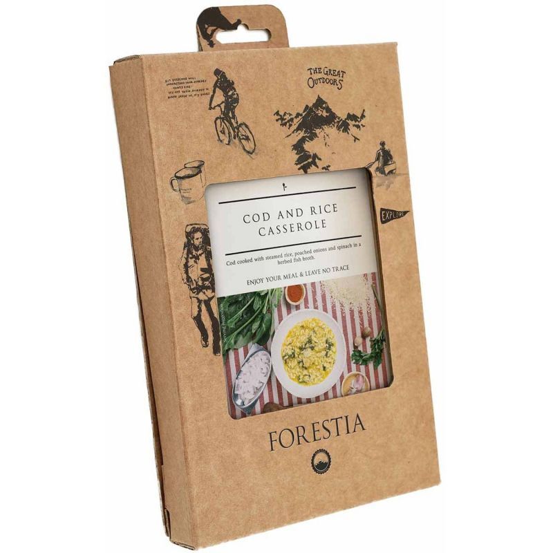 Forestia Ragoût de cabillaud et riz - autochauffant - Main course