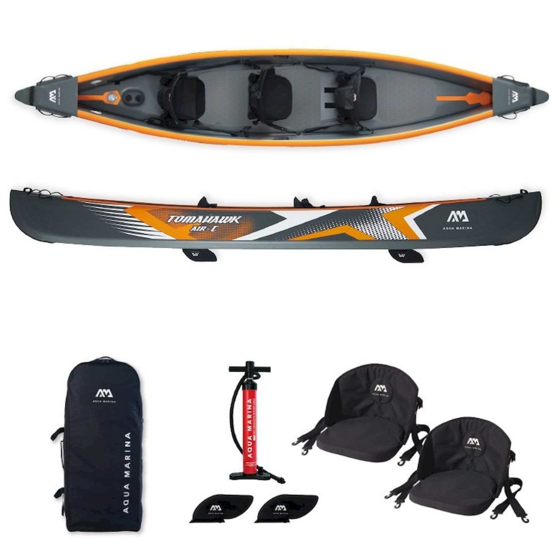 Aqua Marina Tomahawk Air-C - Kayak gonflable | Hardloop