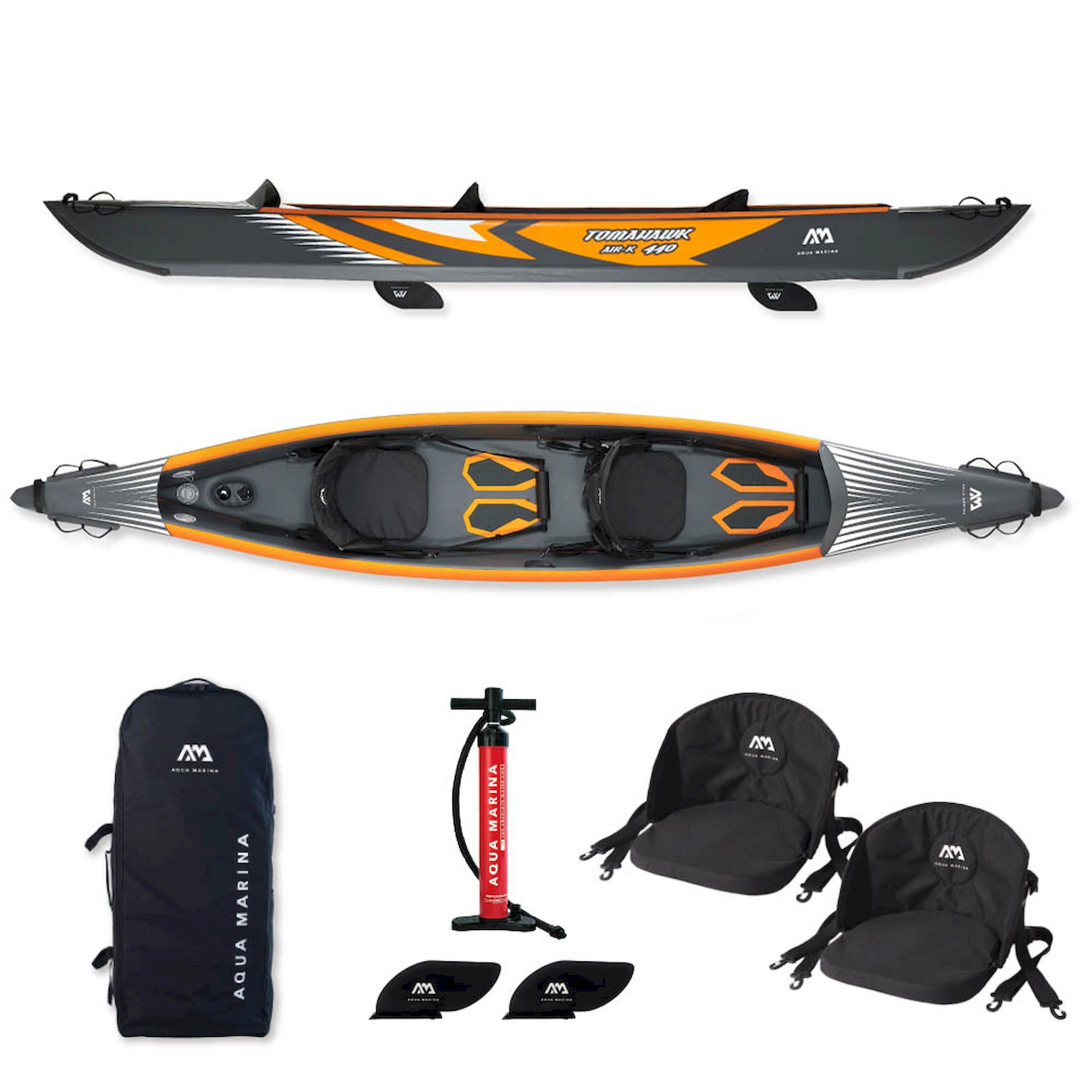 Aqua Marina Tomahawk Air-K 440 - Kayak gonflable | Hardloop