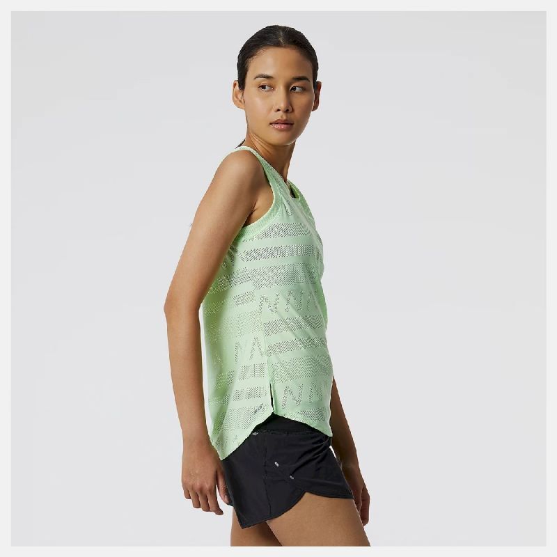 New Balance Q Speed Jacquard Tank D bardeur femme Hardloop