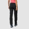 Jack Wolfskin Overland Zip Away - Spodnie softhsell damskie | Hardloop